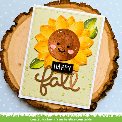 Lawn Fawn - Magic Iris Sunflower Add-On