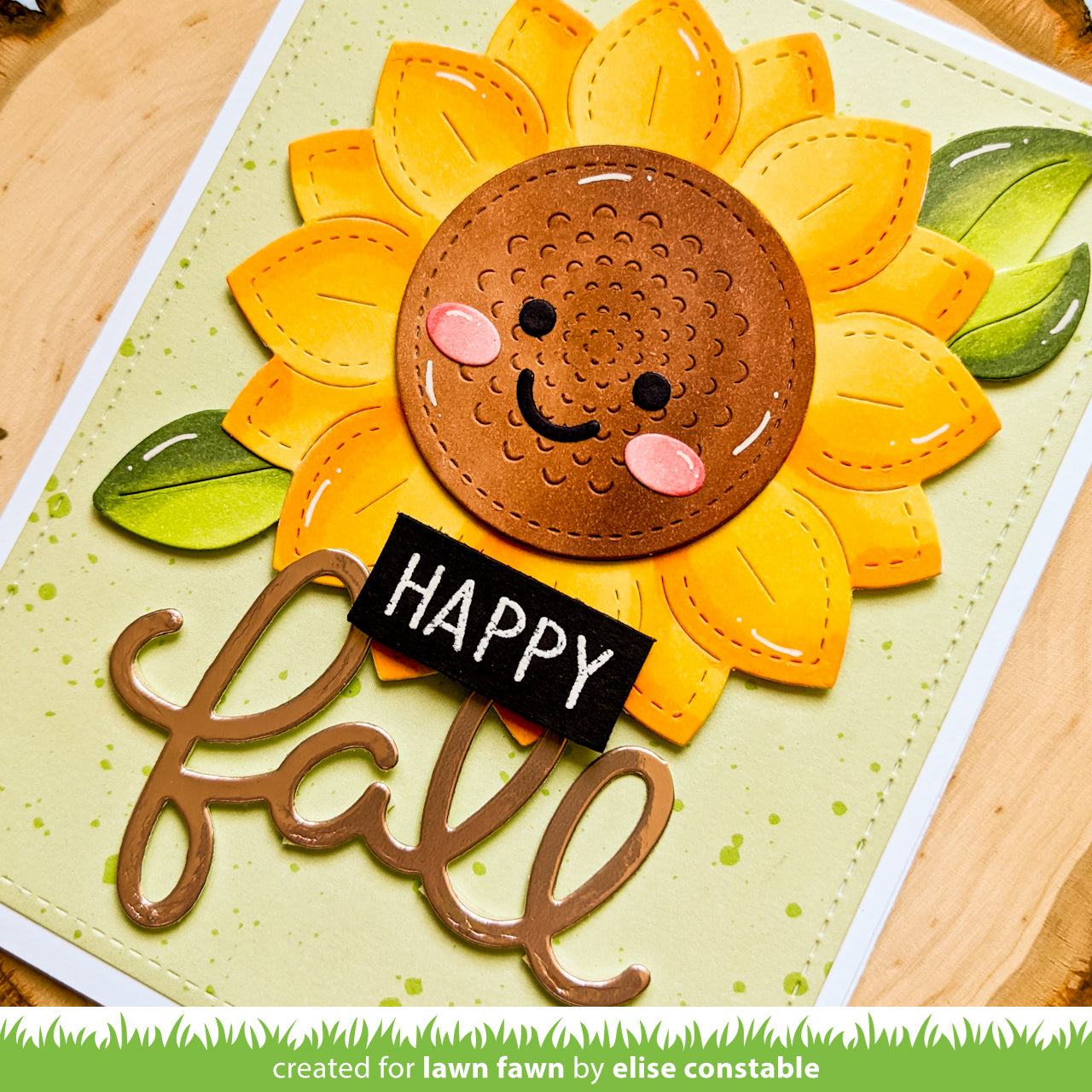 Lawn Fawn - Giant Happy Fall