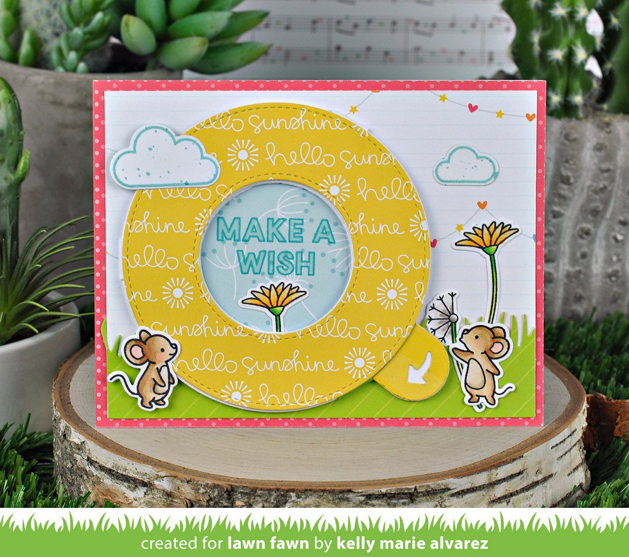 Lawn Fawn - Offset Sayings: Birthday