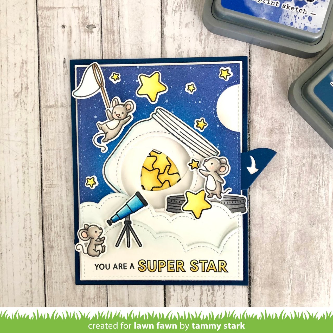 Lawn Fawn - Magic Iris