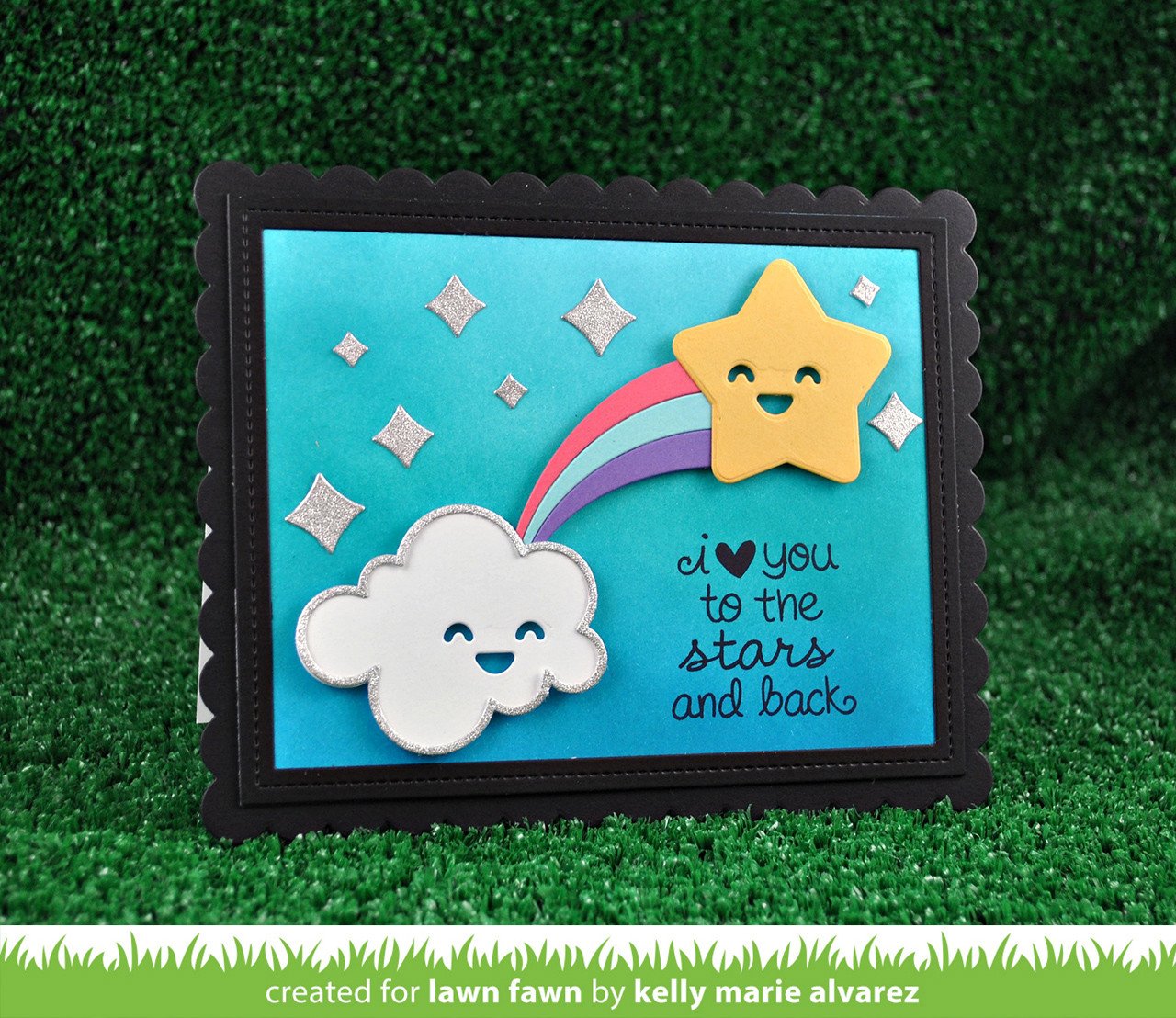 Lawn Fawn - Simple Puffy Cloud Frames