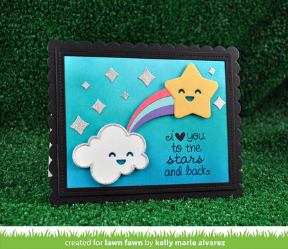 Lawn Fawn - Simple Puffy Cloud Frames
