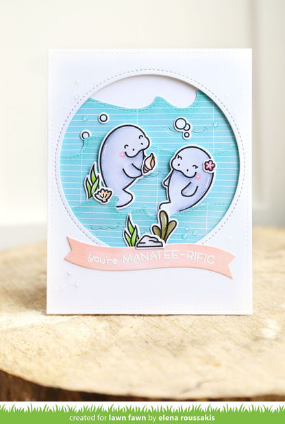 Lawn Fawn - Stitched Wave Borders