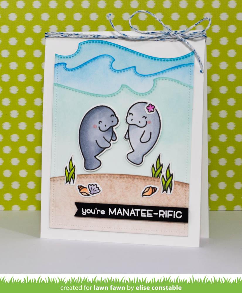 Lawn Fawn - Manatee-Rific