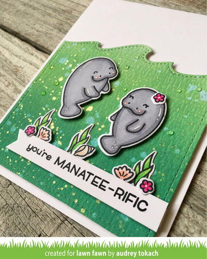 Lawn Fawn - Stitched Wave Borders