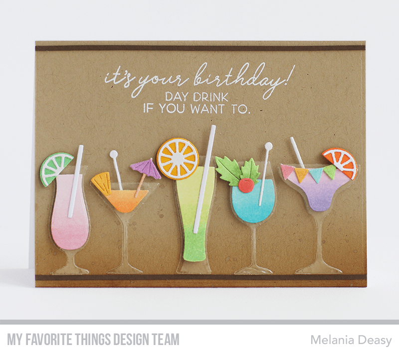 My Favorite Things - Drink Décor Die-Namics