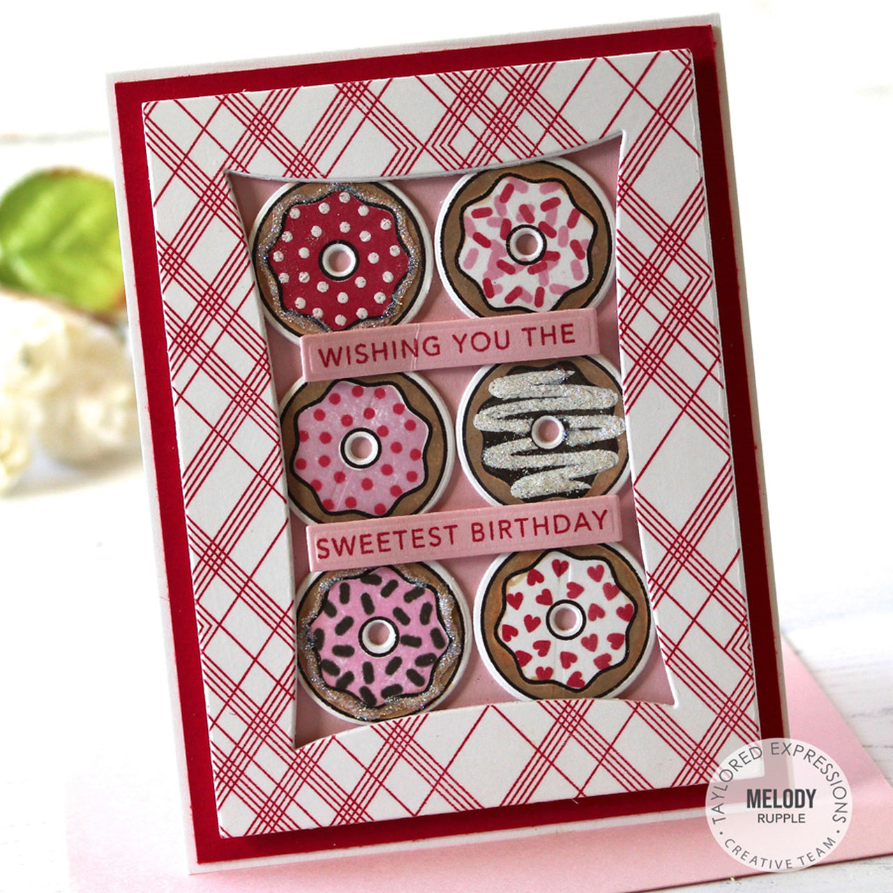 Taylored Expressions - Donut Days Cling & Clear Combo