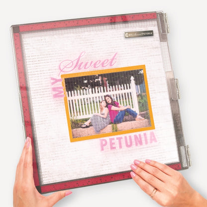My Sweet Petunia - Memory MISTI 12x12"