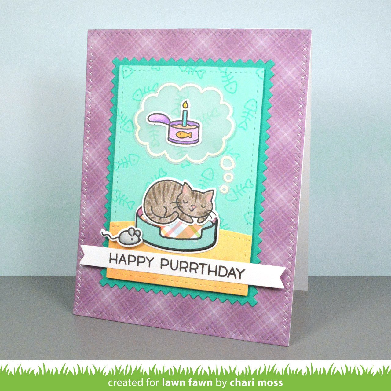 Lawn Fawn - Meow You Doin'