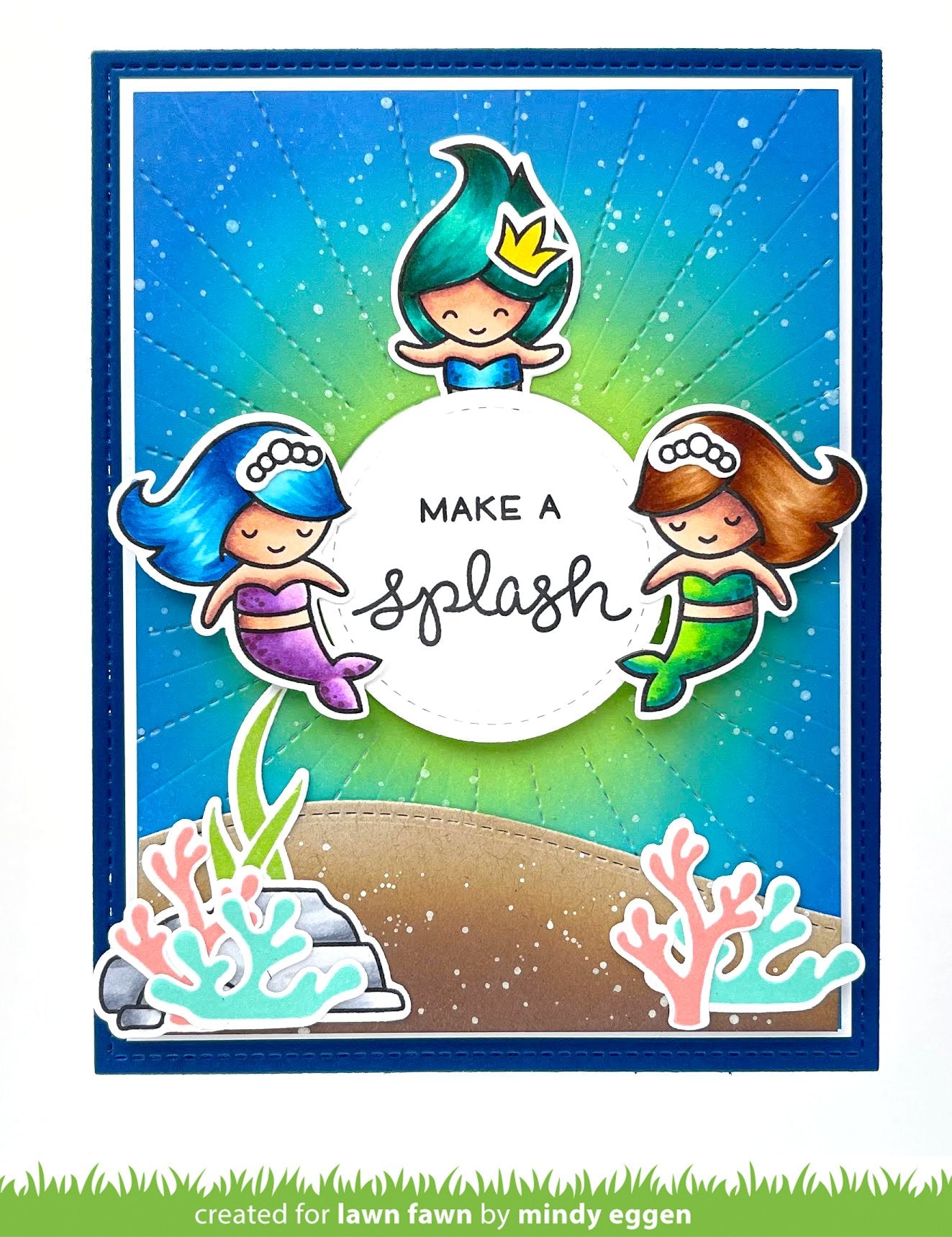 Lawn Fawn - Mermaid For You Flip-Flop