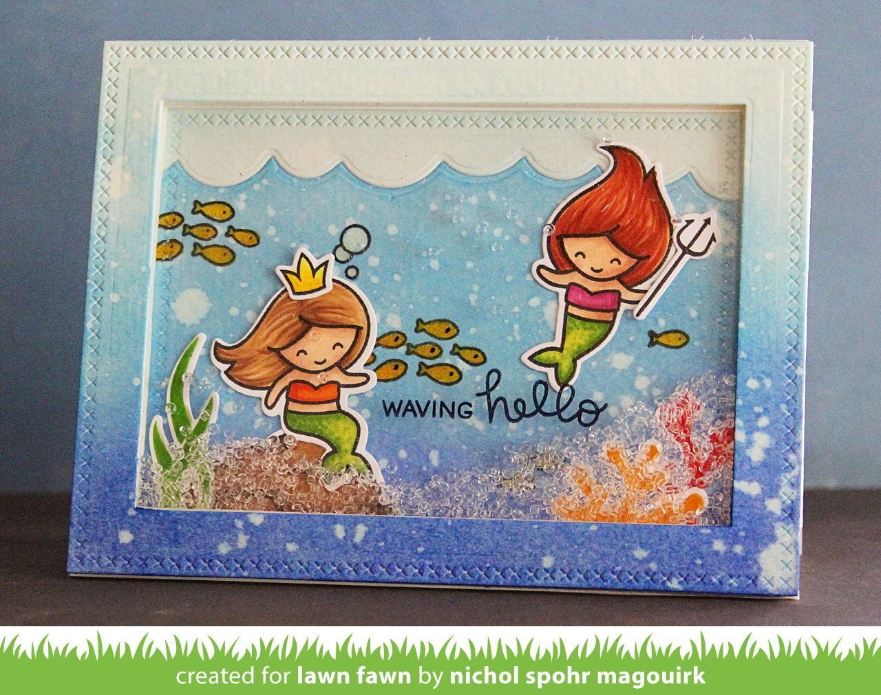 Lawn Fawn - Small Cross-Stitched Rectangle Stackables