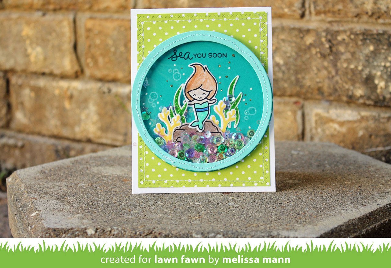 Lawn Fawn - Small Cross-Stitched Rectangle Stackables