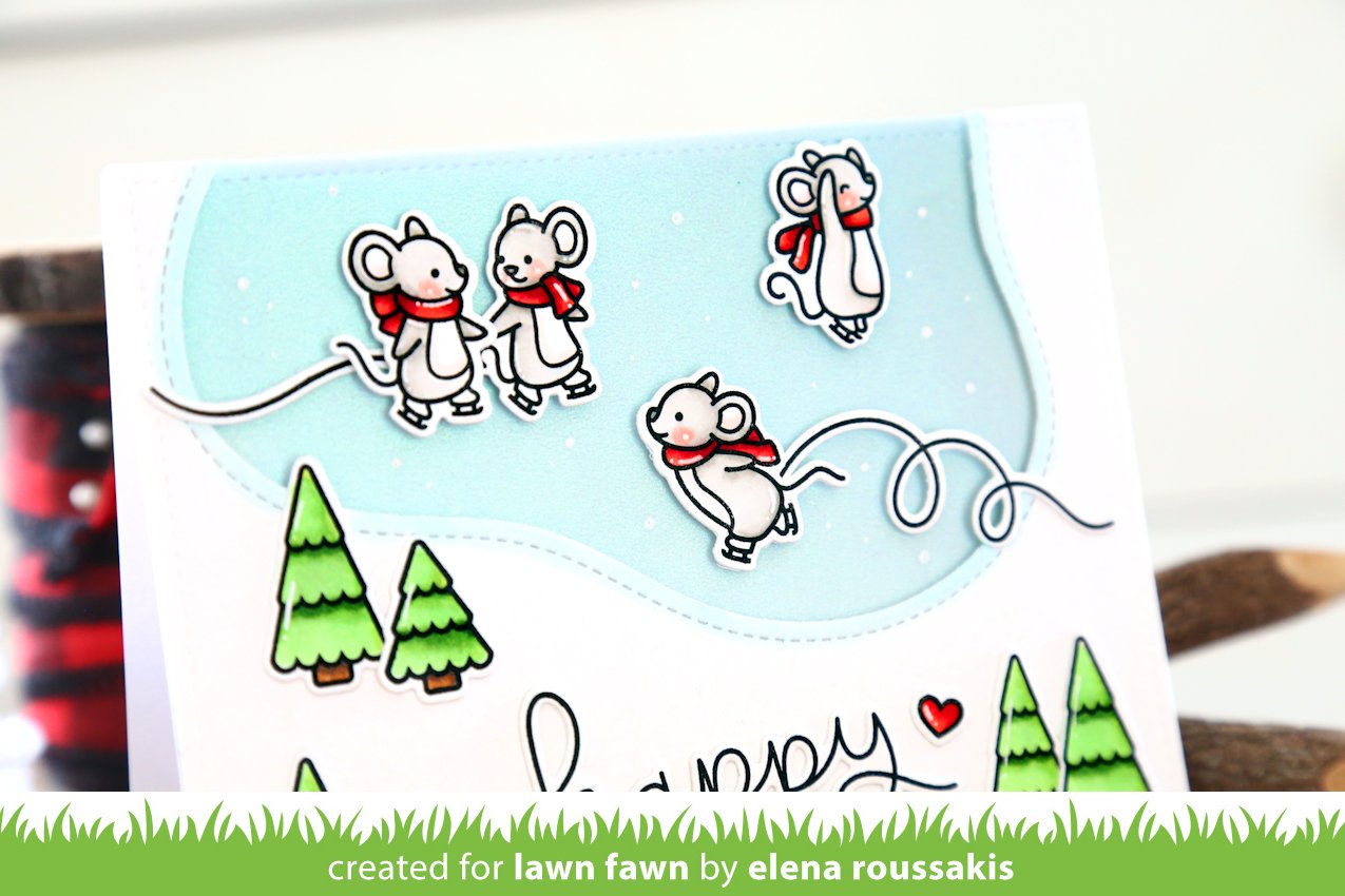 Lawn Fawn - Stitched Pond