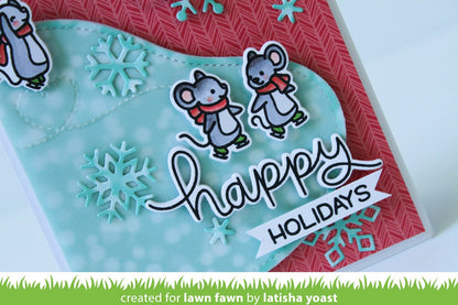 Lawn Fawn - Stitched Pond