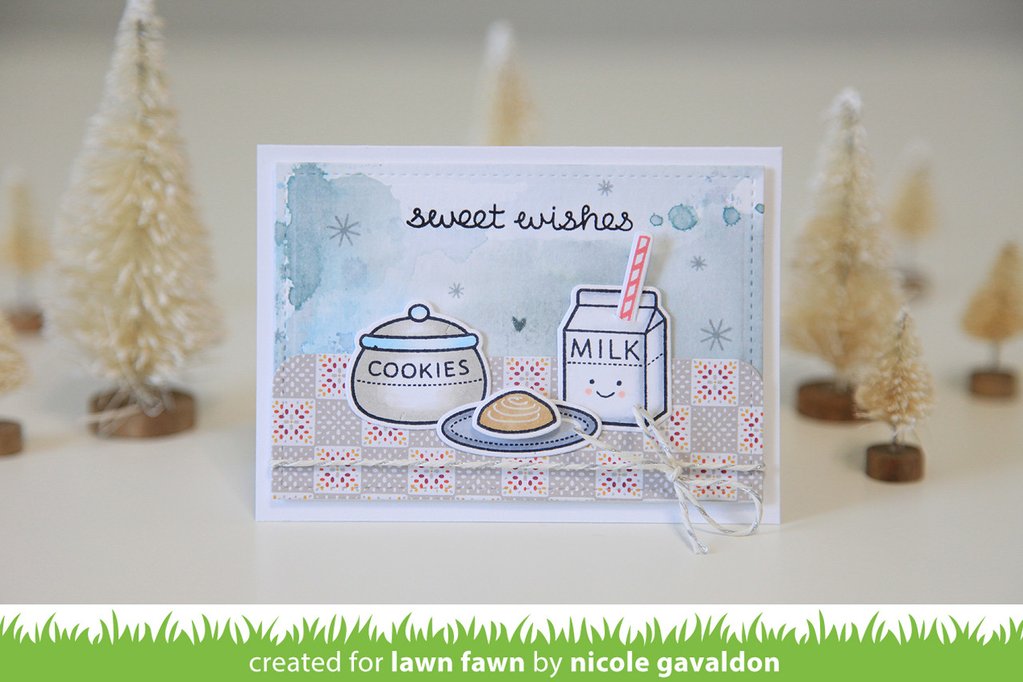 Lawn Fawn - Milk and Cookies