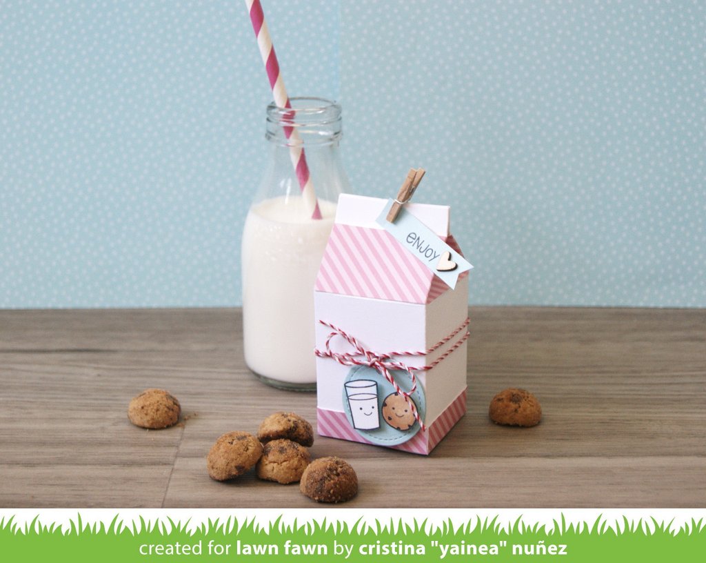 Lawn Fawn - Milk Carton