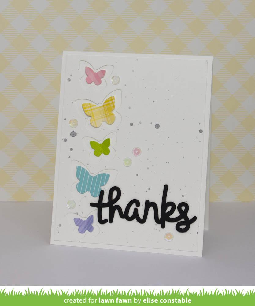 Lawn Fawn - Mini Pop-Up Butterflies