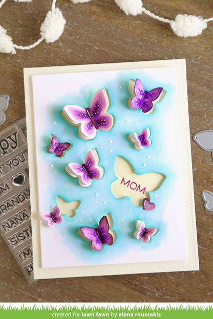 Lawn Fawn - Happy Happy Happy Add-On: Family