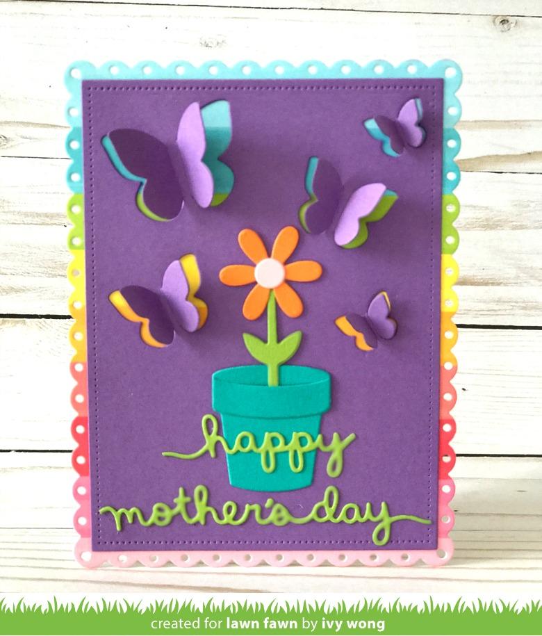 Lawn Fawn - Mini Pop-Up Butterflies