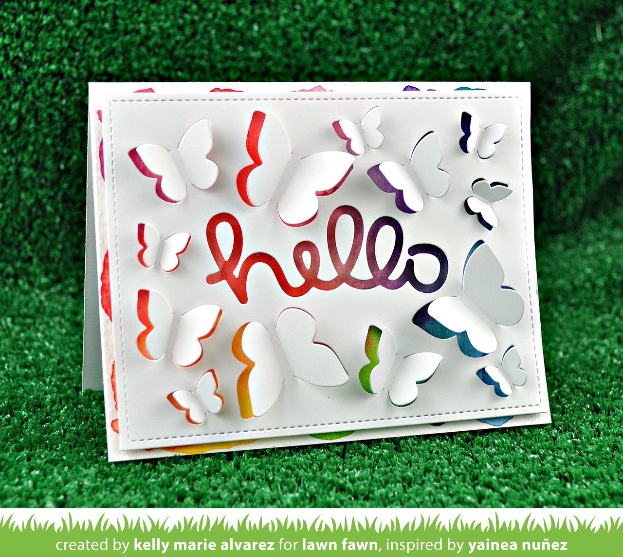 Lawn Fawn - Mini Pop-Up Butterflies