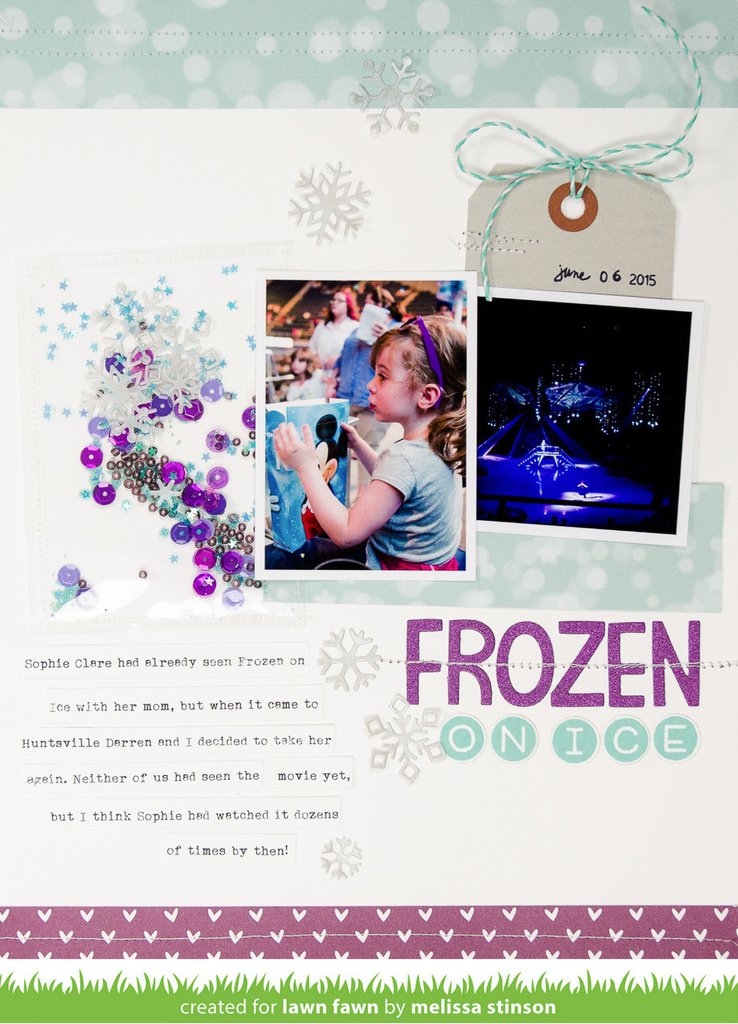 Lawn Fawn - Mini Snowflakes