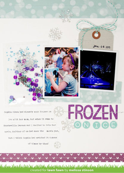 Lawn Fawn - Mini Snowflakes