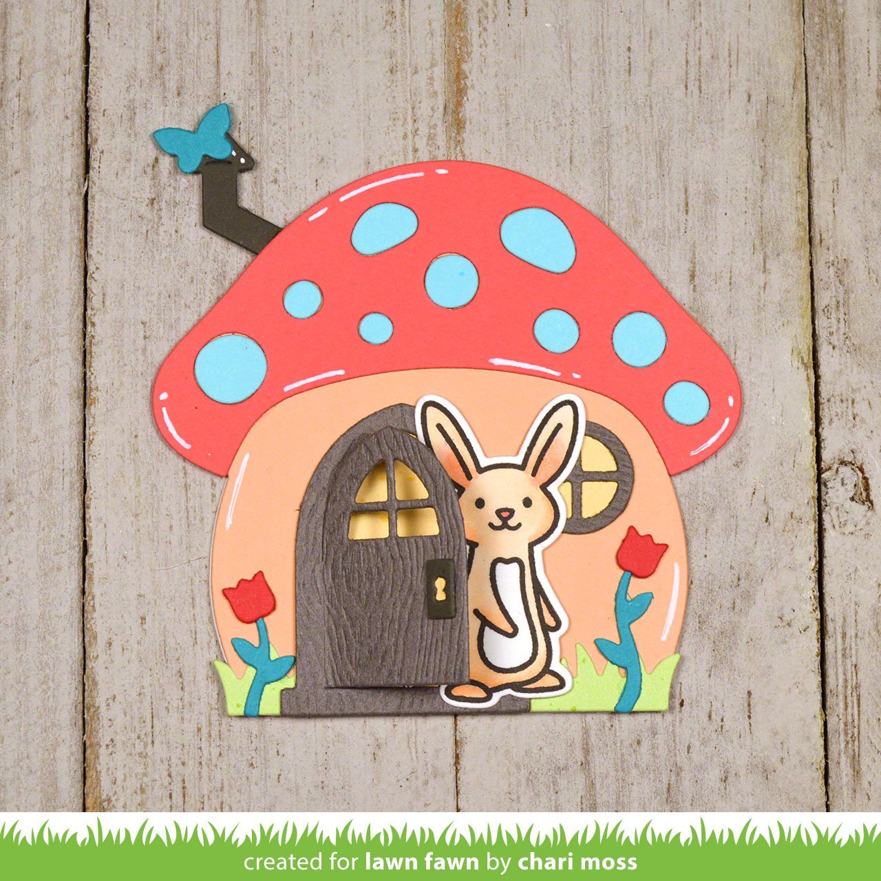 Lawn Fawn - Mushroom House