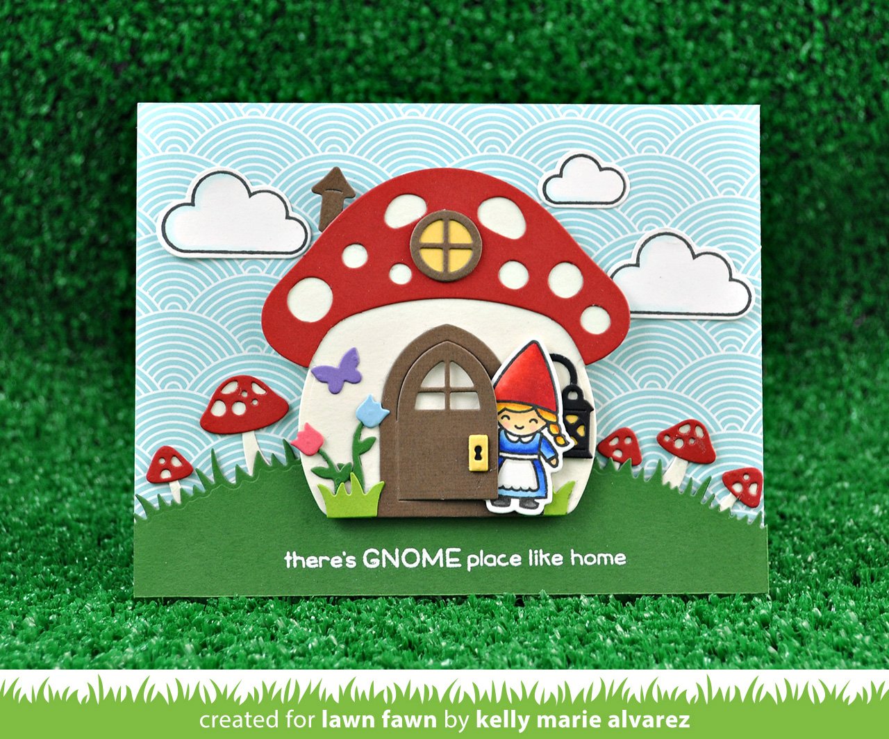 Lawn Fawn - Mushroom House