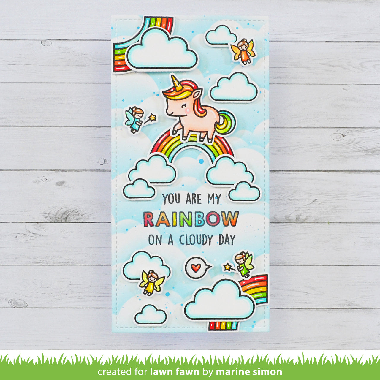 Lawn Fawn - My Rainbow