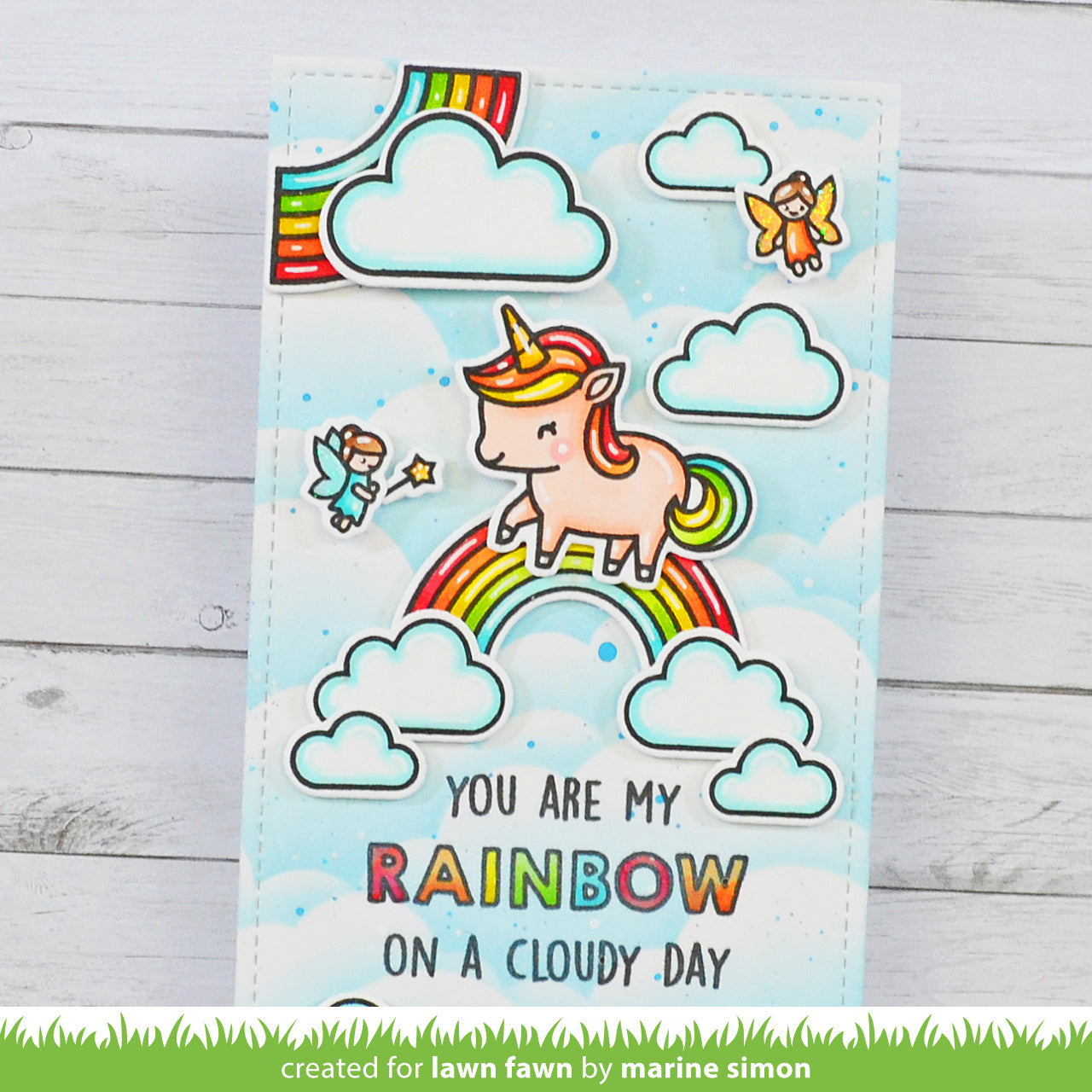 Lawn Fawn - My Rainbow