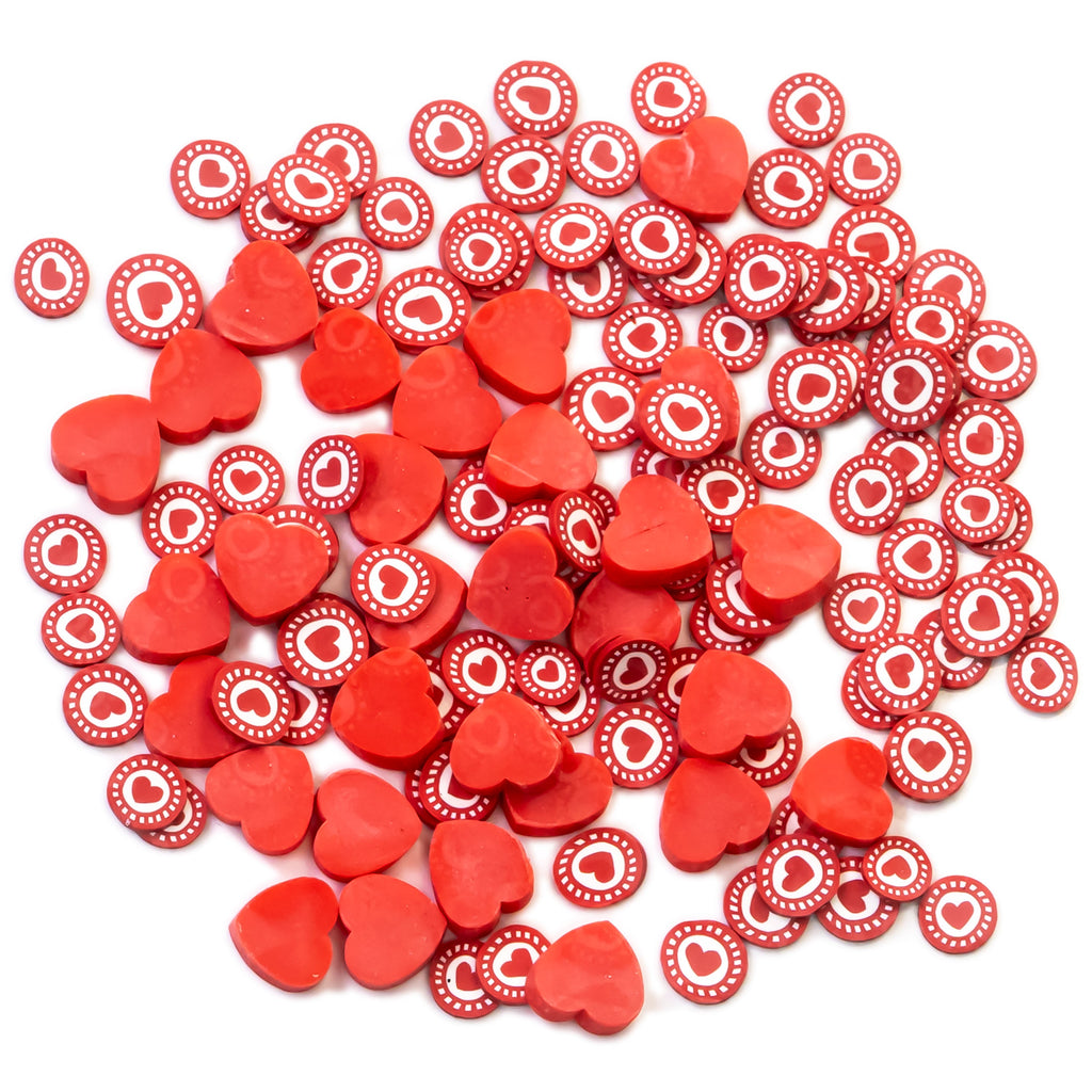 Buttons Galore - Hearts Sprinkletz