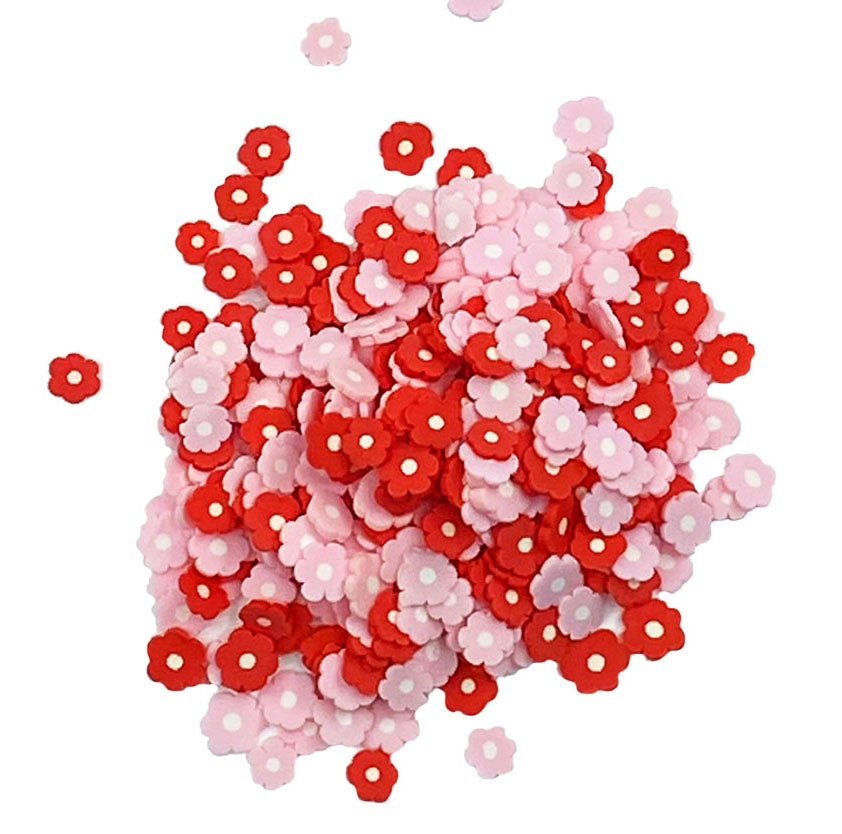 Buttons Galore - Valentine Flowers Sprinkletz