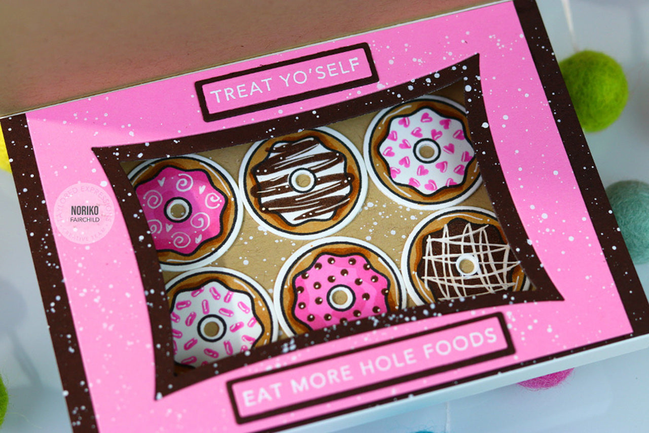 Taylored Expressions - Donut Days Cling & Clear Combo