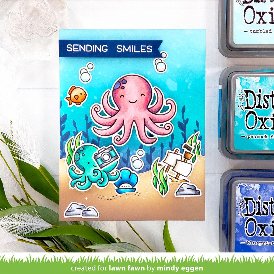 Lawn Fawn - Ocean Shell-Fie