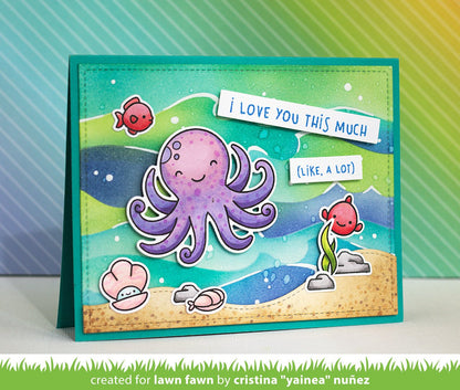 Lawn Fawn - Ocean Shell-Fie