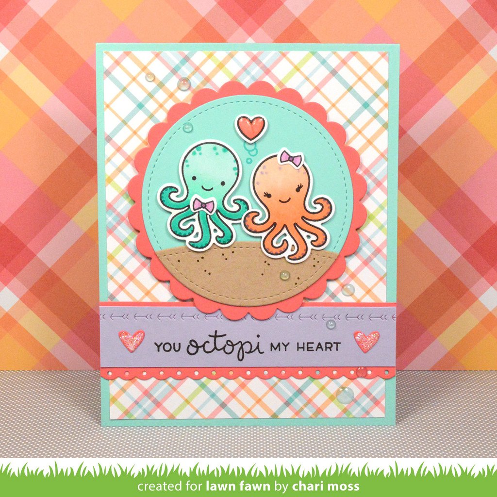 Lawn Fawn - Valentine Borders