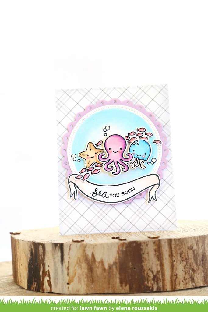 Lawn Fawn - Fancy Scalloped Circle Stackables