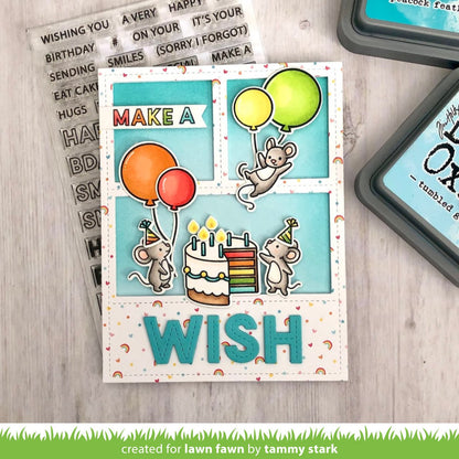 Lawn Fawn - Offset Sayings: Birthday