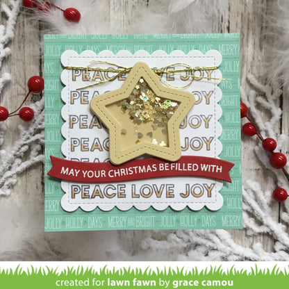 Lawn Fawn - Offset Sayings: Christmas