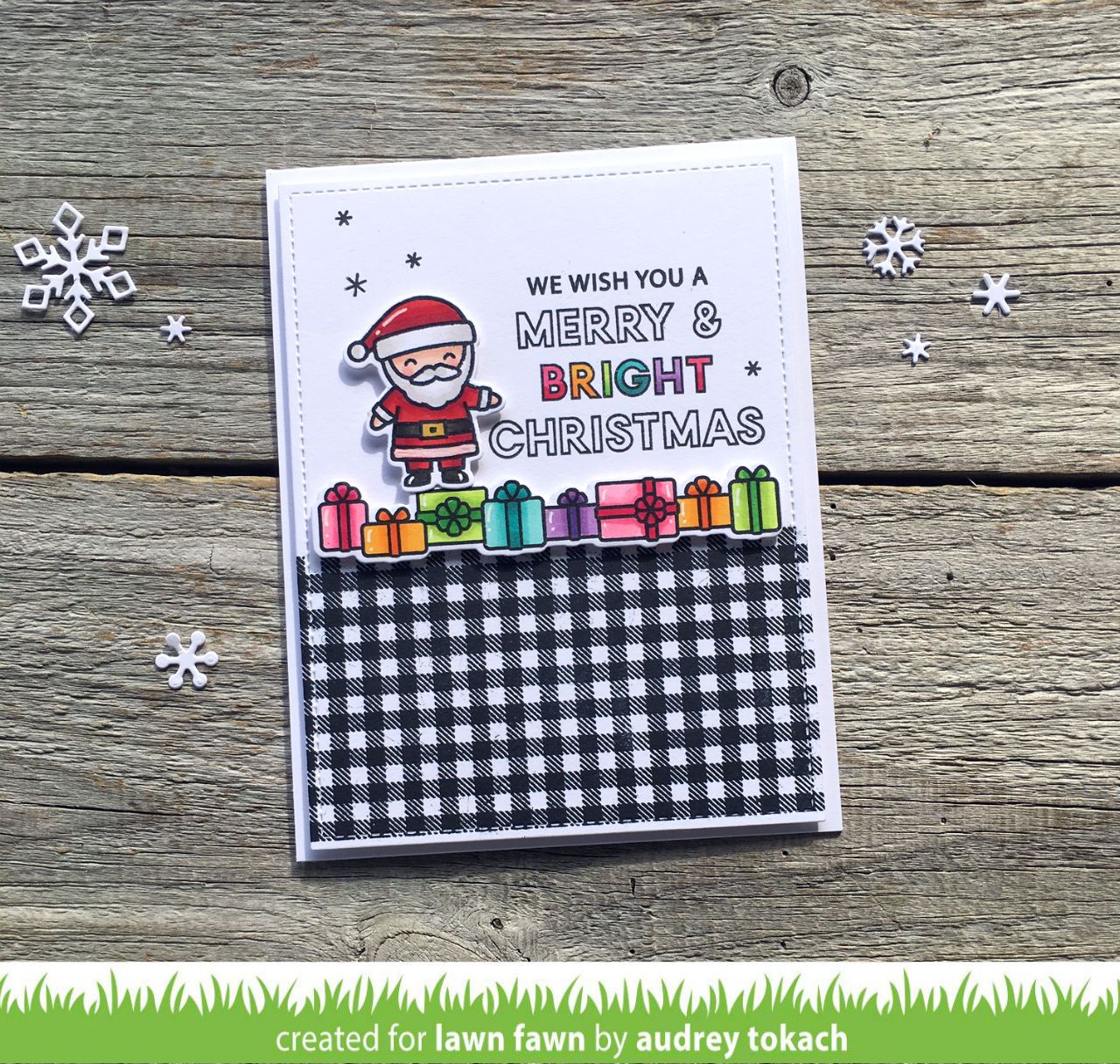 Lawn Fawn - Offset Sayings: Christmas