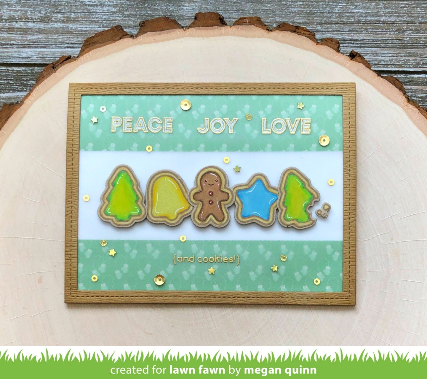 Lawn Fawn - Offset Sayings: Christmas
