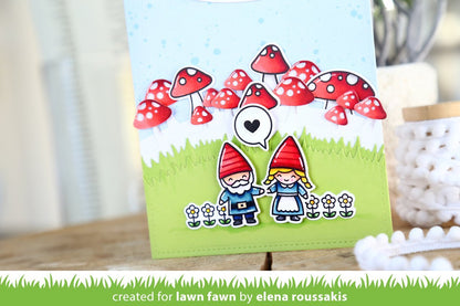 Lawn Fawn - Mushroom Border