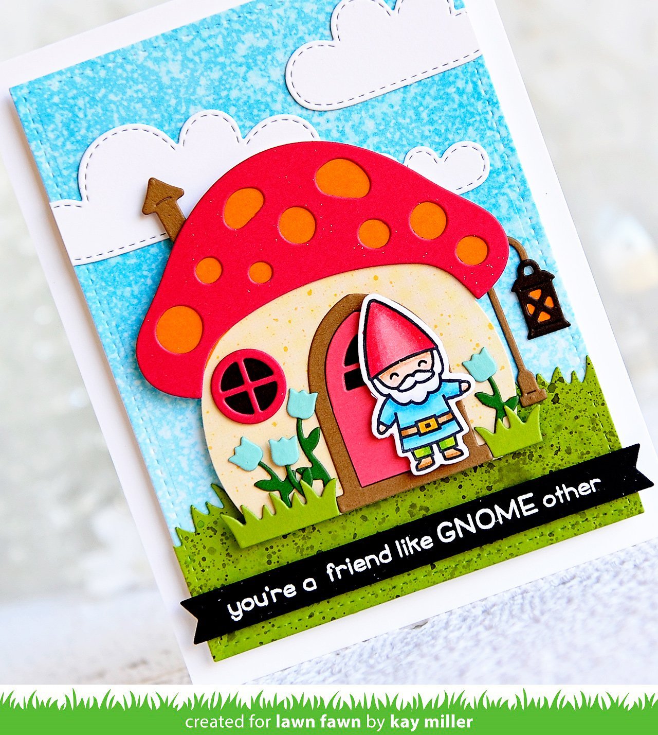 Lawn Fawn - Mushroom House