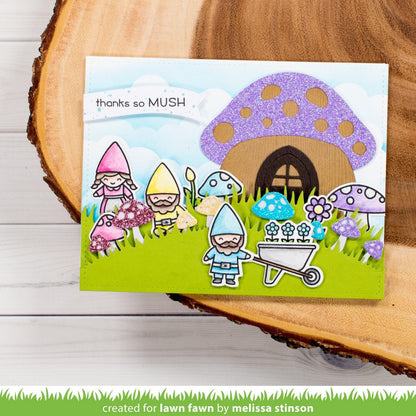 Lawn Fawn - Mushroom House