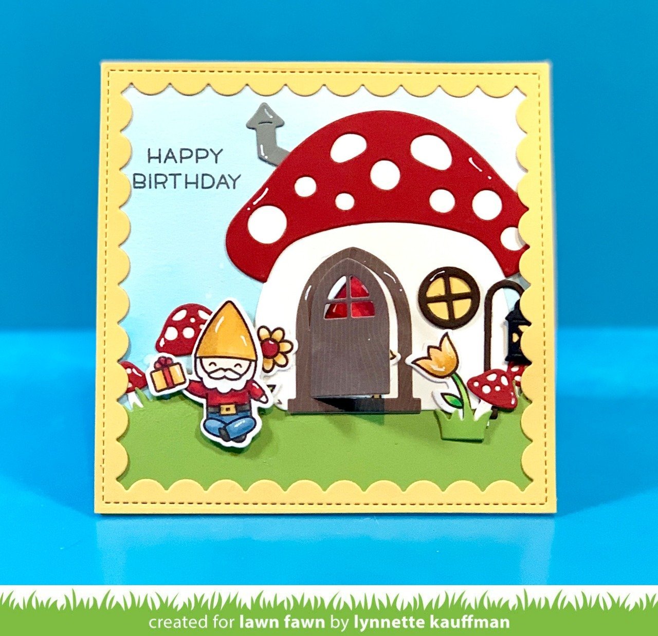 Lawn Fawn - Mushroom House