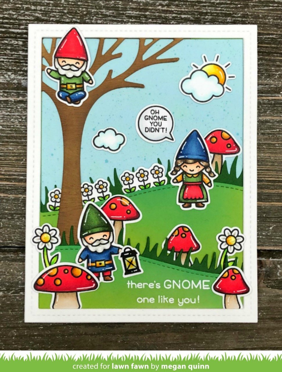 Lawn Fawn - Oh Gnome!