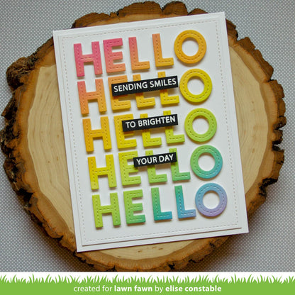 Lawn Fawn - Oliver's Stitched ABCs