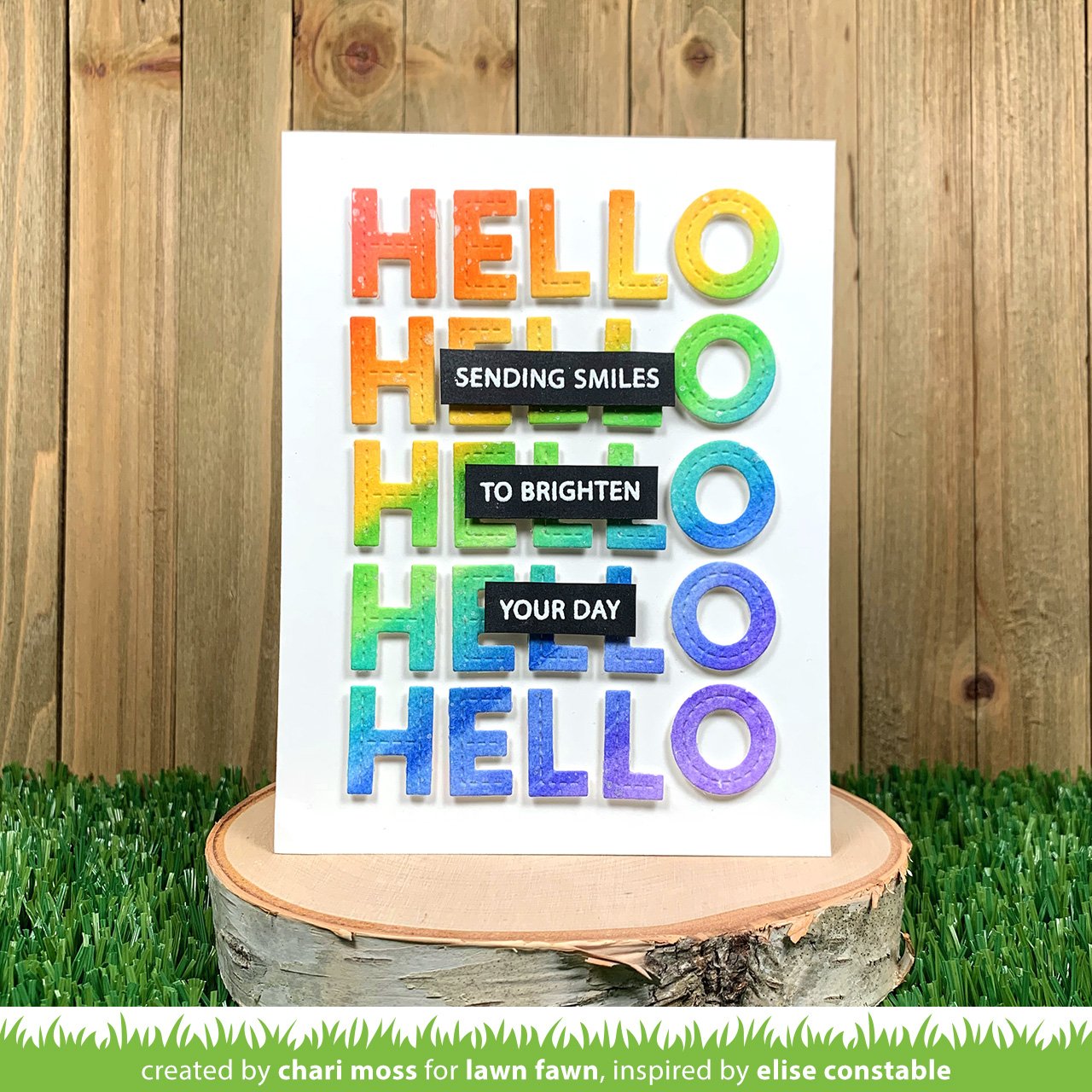 Lawn Fawn - Oliver's Stitched ABCs