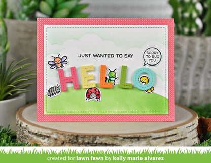 Lawn Fawn - Oliver's Stitched ABCs