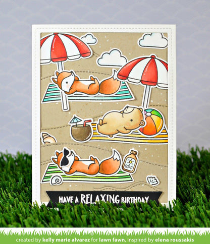 Lawn Fawn - On The Beach